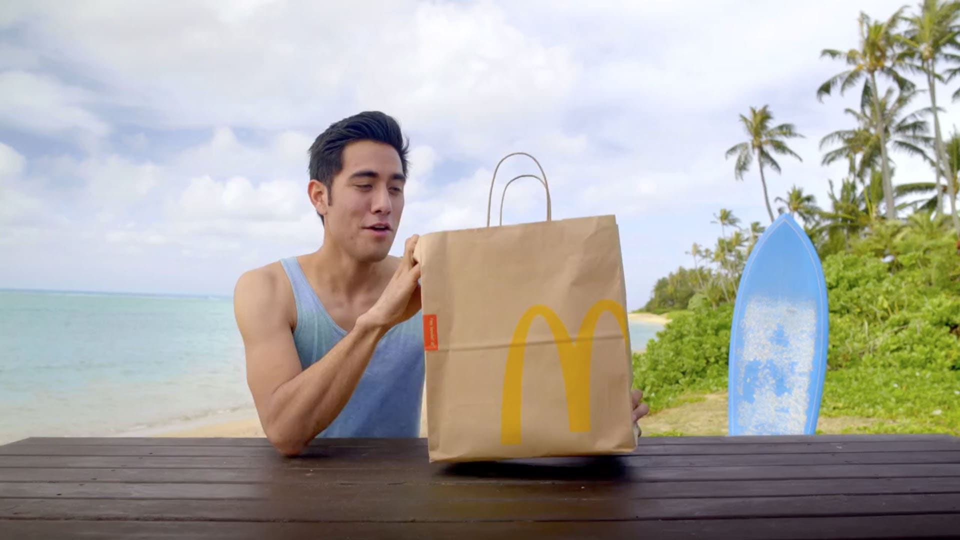 McDonald’s of Hawaii: Amazing Ingredients Campaign - How Zach King refuels after dawn patrol